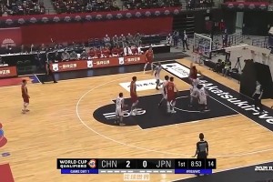 好使！21年男篮世界杯预选赛 郭艾伦vs日本砍下24分4板